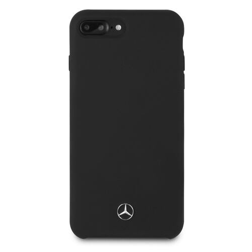 Funda Mercedes Benz iPhone 6+/7+/8+ Negra Silicon