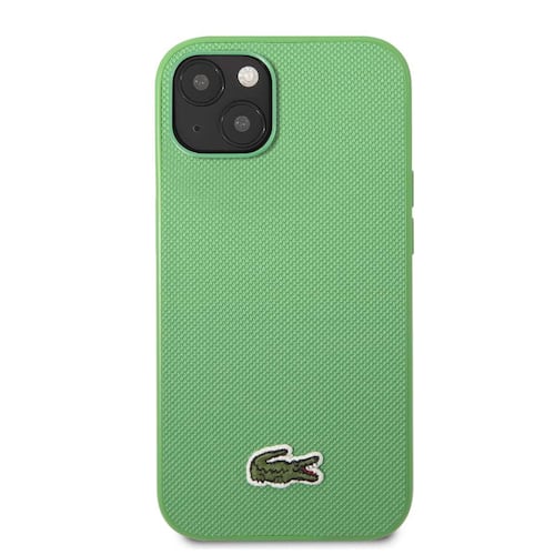 Funda Lacoste iphone 14 verde tejido