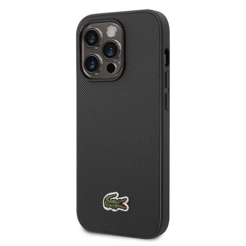 Funda Lacoste iphone 14 pro max color negro