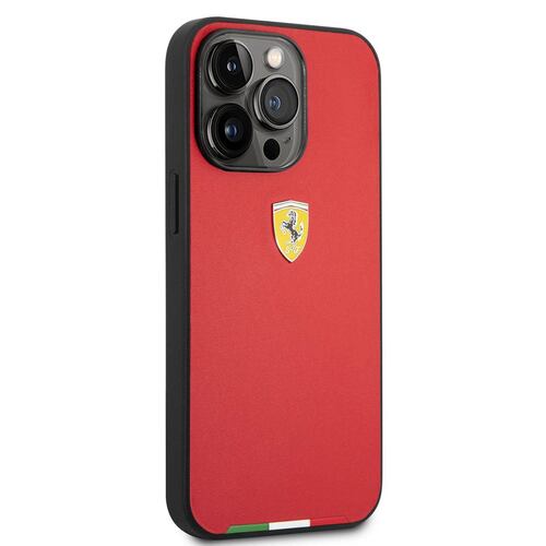 Funda Iphone 14 Pro Max Italian Flag roja
