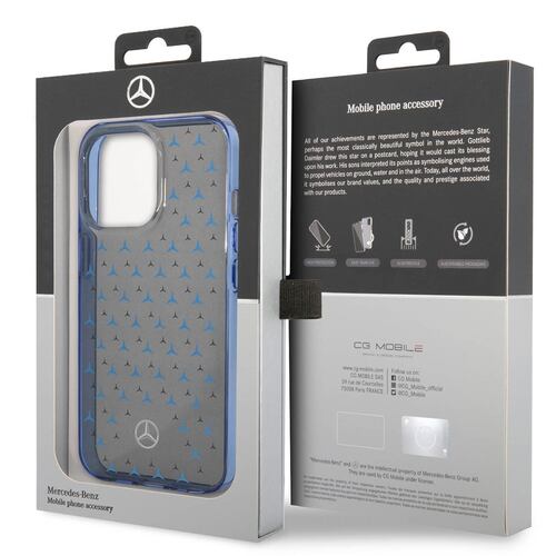 Funda Iphone 14 Pro Max negra star blue
