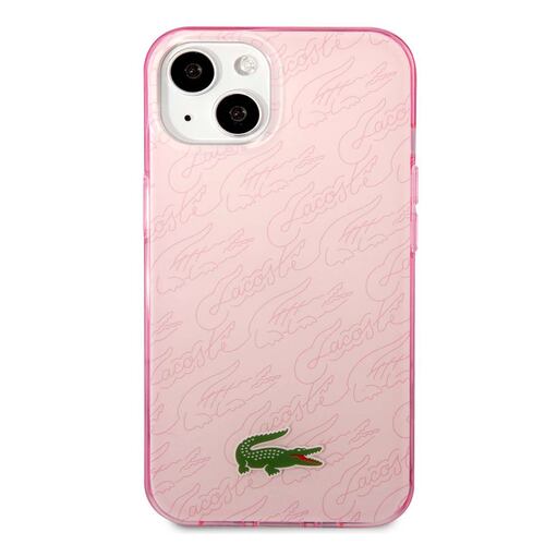 Funda Lacoste iphone 14 rosa
