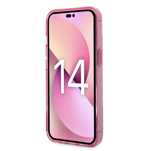 Funda Lacoste iphone 14 rosa