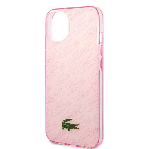 Funda Lacoste iphone 14 rosa