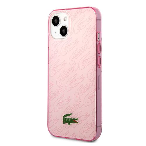 Funda Lacoste iphone 14 plus rosa