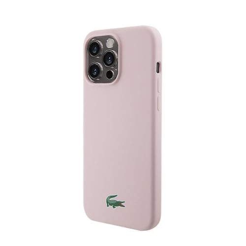 Funda Para iPhone 15 Pro Max Con Magsafe Lacoste Rosa