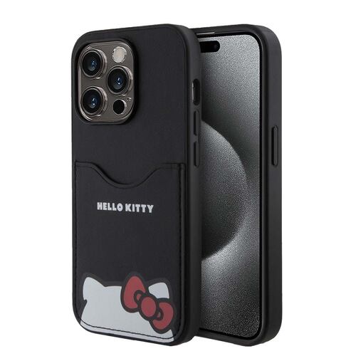 Funda Hello Kitty con Tarjetero para iPhone 15 Pro