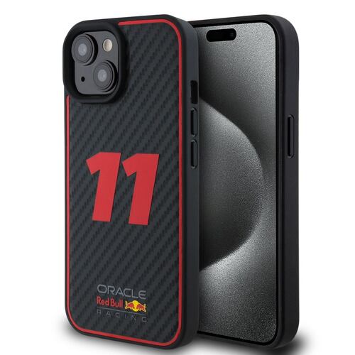 Funda Carbono con MagSafe Red Bull para iPhone 15