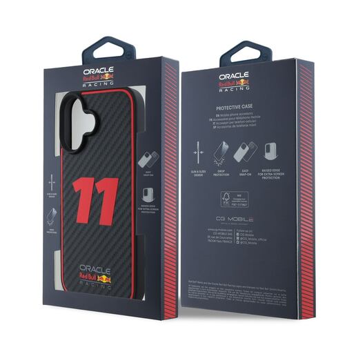 Funda Carbono con MagSafe Red Bull para iPhone 16