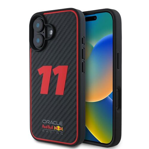 Funda Carbono con MagSafe Red Bull para iPhone 16