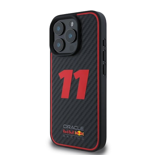 Funda Carbono con MagSafe Red Bull para iPhone 16 Pro