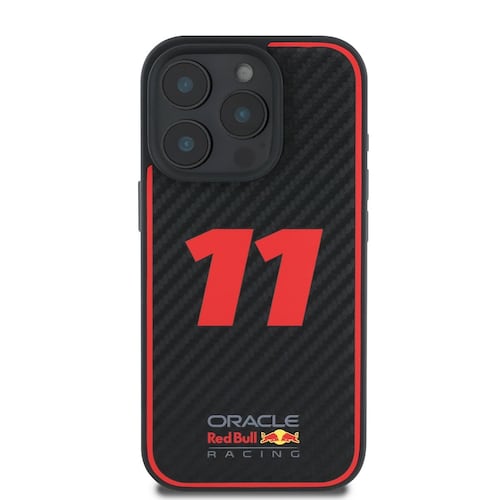 Funda Carbono con MagSafe Red Bull para iPhone 16 Pro