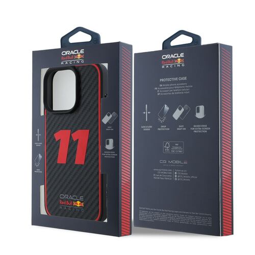 Funda Carbono con MagSafe Red Bull para iPhone 16 Pro Max
