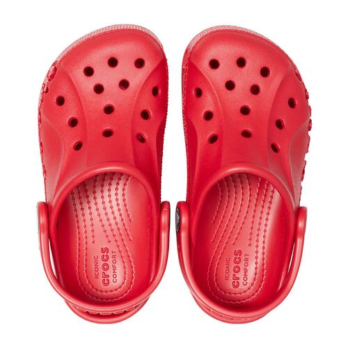 Sandalia Crocs Infantil Rojo T-19