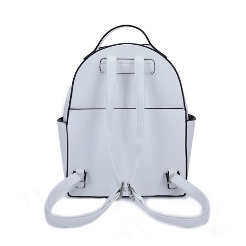 Mochila Zip Blanco Nicole Lee