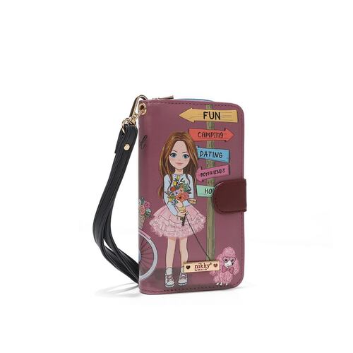 Cartera Porta Celular Nikky Nk20303P Twins