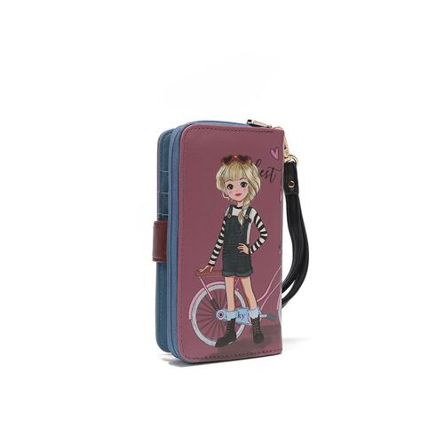 Cartera Porta Celular Nikky Nk20303P Twins