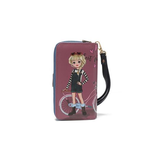 Cartera Bandolera Porta Celular Mujer Pink ITELSISTEM