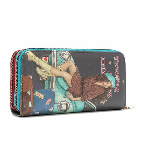 Cartera Para Dama Nikky Nk20376 Aventureras