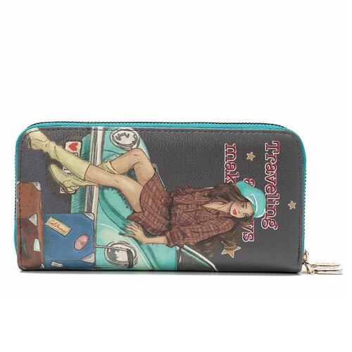 Cartera Para Dama Nikky Nk20376 Aventureras