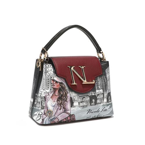 Bolso Tipo Handbag Nicole Lee Prt16421 Sara Is Soft But Strong