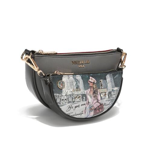 Bolso Tipo Cruzado Nicole Lee Prt16498 Sara Is Soft But Strong