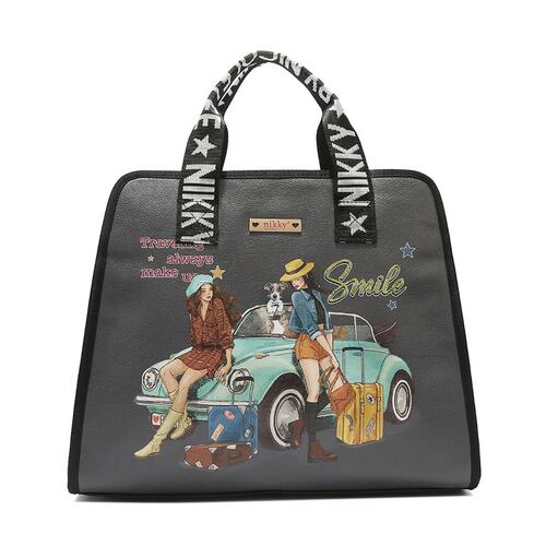 Bolso Tipo Handbag Para Dama Nikky  Nk12111 Aventureras
