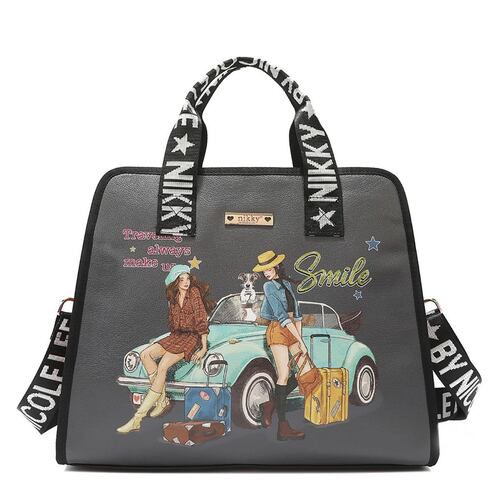 Bolso Tipo Handbag Para Dama Nikky  Nk12111 Aventureras