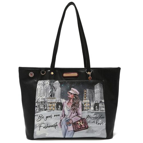 Bolso Tipo Tote Nicole Lee Ss16667 Sara Is Soft But Strong