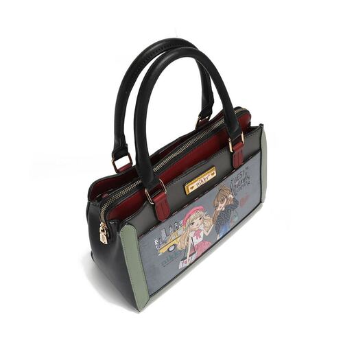 Bolso Tipo Satchel Nikky Nk12515 Friends Looks Alike