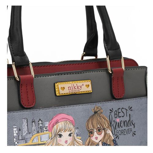 Bolso Tipo Satchel Nikky Nk12515 Friends Looks Alike