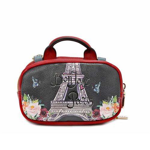 Bolso Tipo Cruzado Nk22535 Bonjour Paris
