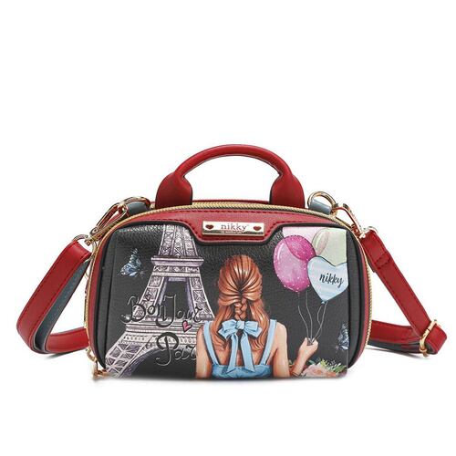 Bolso Tipo Cruzado Nk22535 Bonjour Paris