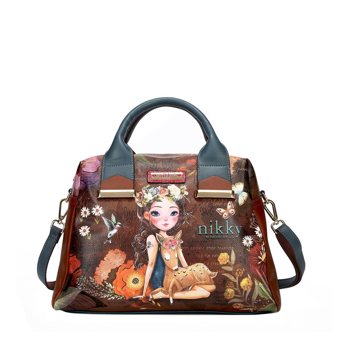 Bolso De Mano Para Mujer Voodoo Vixen Amélie Café, Estilo Vintage, Estampado Cafetería
