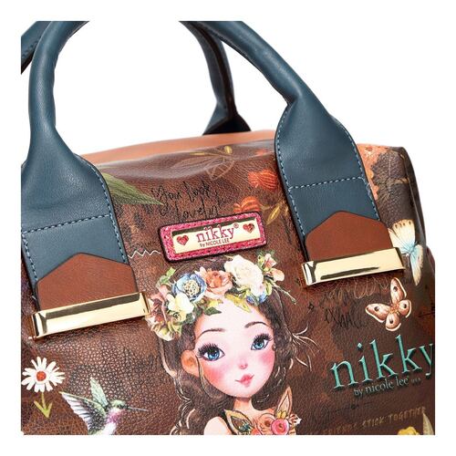 Bolso Handbag Café Amor De Fantasia para Mujer Nikky