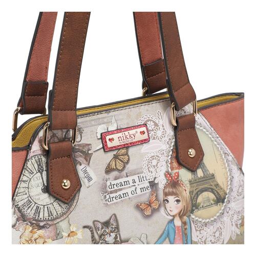 Bolso Tote Café My Life My Story para Mujer Nikky