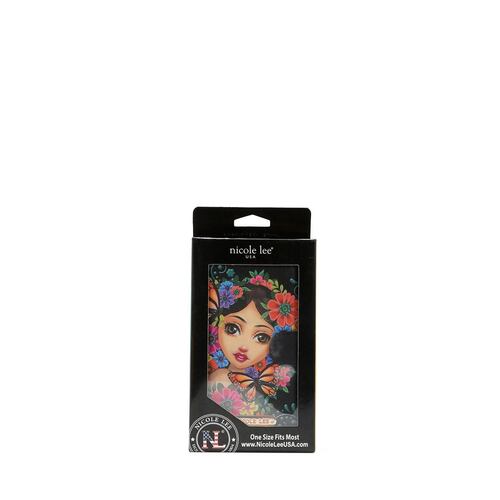 Porta Celular Alma de Colores Nicole Lee Negro para Mujer