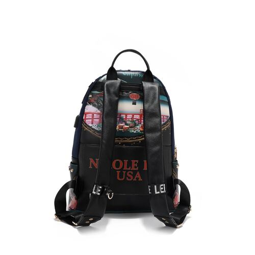Mochila Nicole Lee Multicolor para Dama