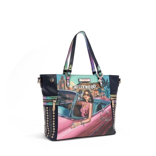 Bolso Hollywood Drive Nicole Lee Azul para Mujer