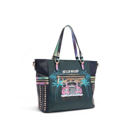 Bolso Hollywood Drive Nicole Lee Azul para Mujer
