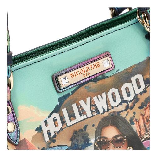 Bolso Hollywood Drive Nicole Lee Azul para Mujer