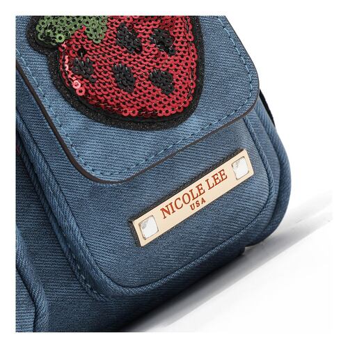 Bolso Nicole Lee Azul para Mujer