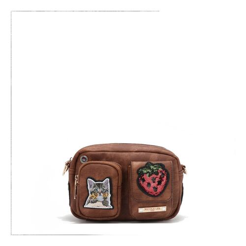 Bolso Nicole Lee Café para Mujer