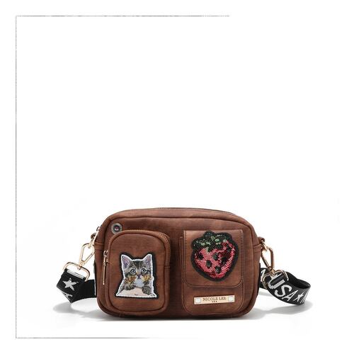 Bolso Nicole Lee Café para Mujer