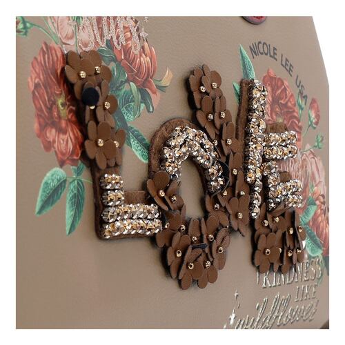 Bolso Love Nicole Lee Café para Mujer