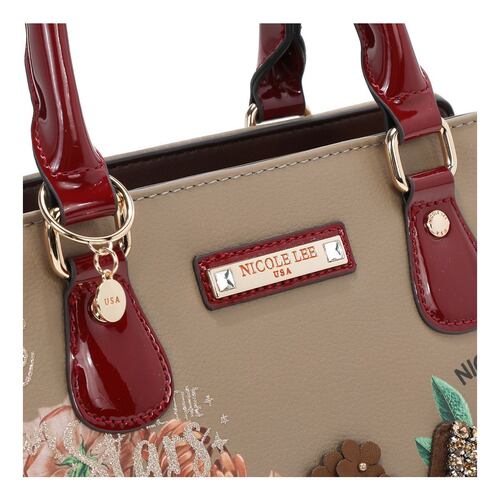 Bolso Love Nicole Lee Café para Mujer