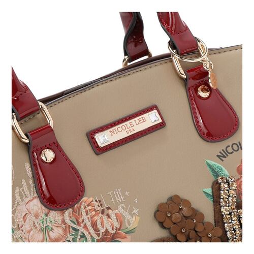 Bolso Love Nicole Lee Café para Mujer