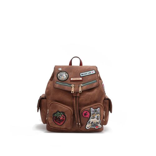Mochila Nicole Lee Café para Mujer