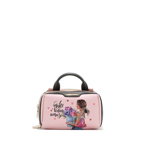 Bolso Crossbody Nikky Rosa para Mujer