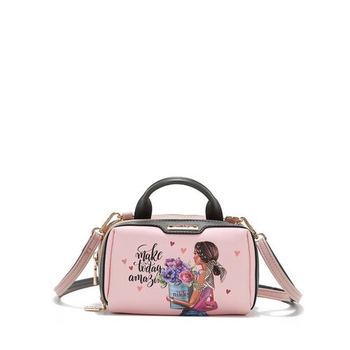 Bolso Crossbody Nikky Rosa para Mujer